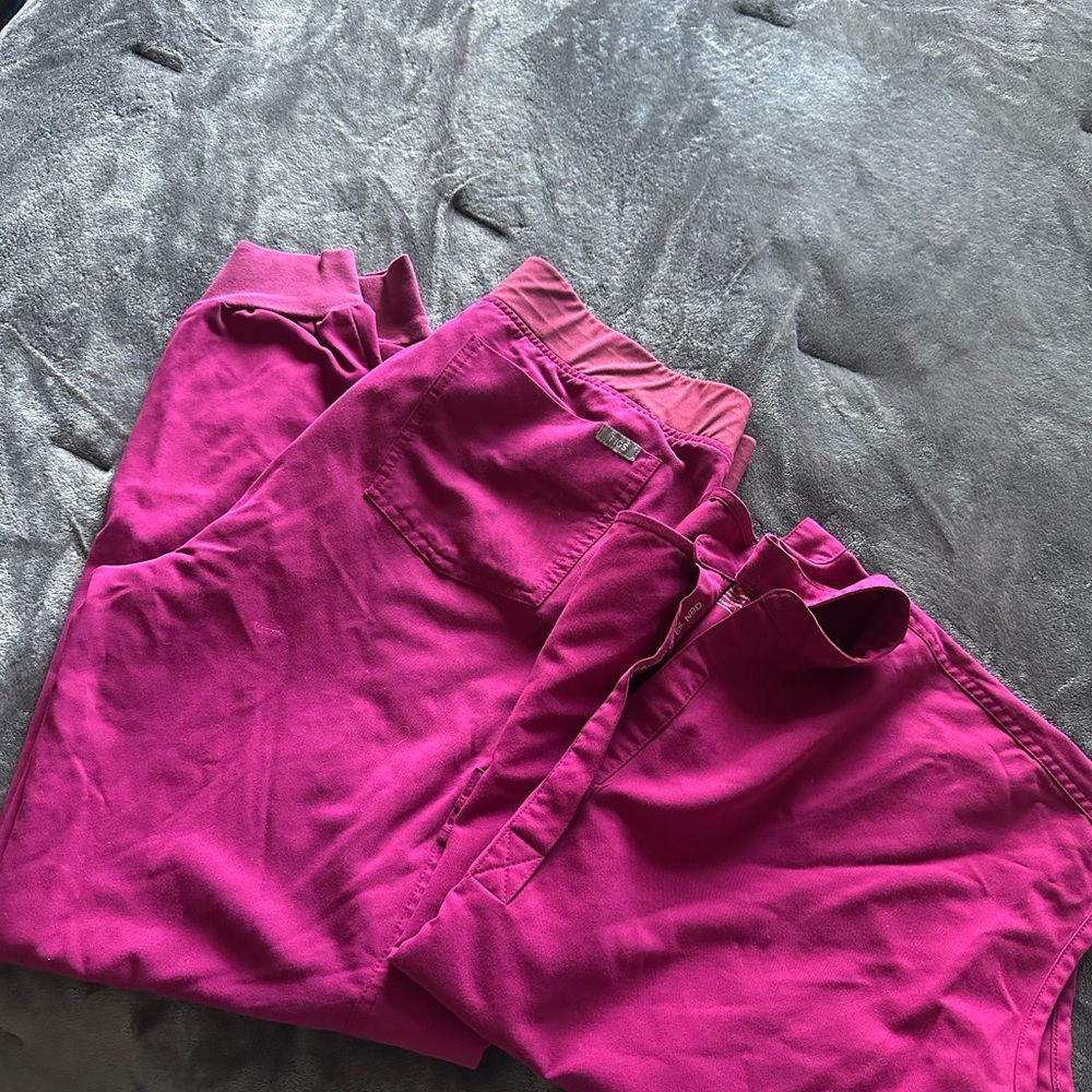 Vibrant Pink scrubs